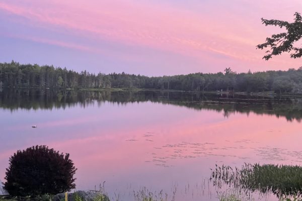 Sunset Nine Mile Lake
